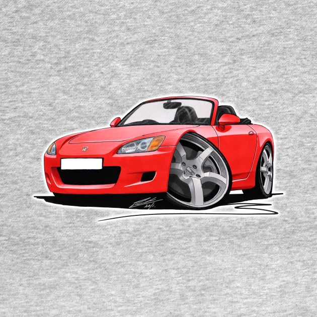 Honda S2000 Red by y30man5